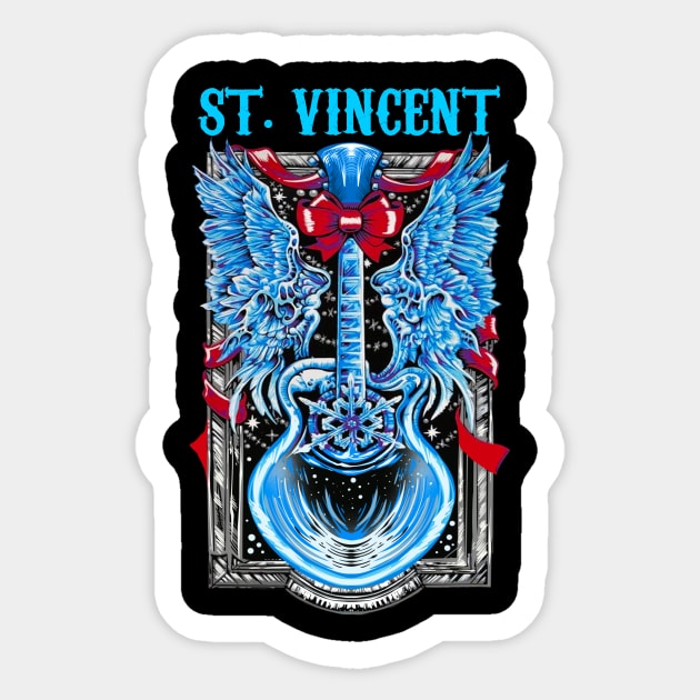 ST VINCENT BAND Sticker by Angelic Cyberpunk